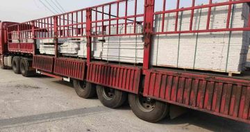 宜春 白麻荔枝面外墙干挂，工厂装车日常