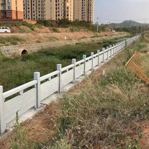 宜春 白麻河道栏杆效果展示图