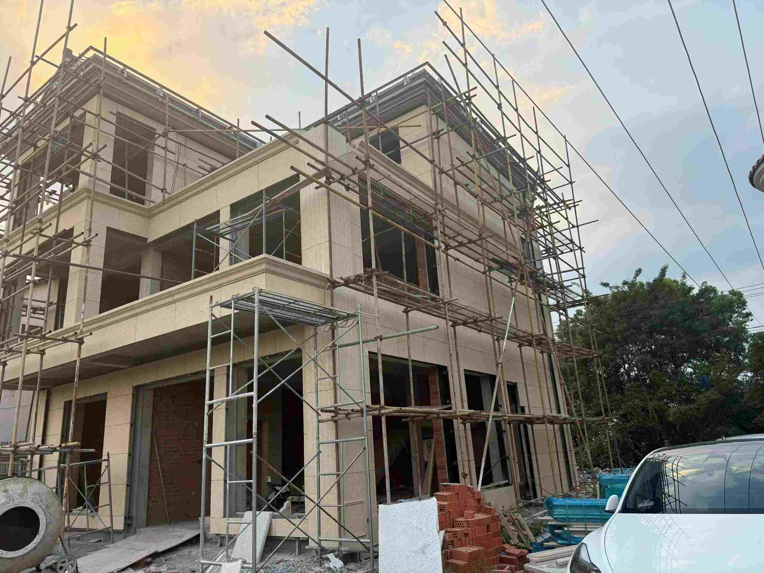 宜春 黄金麻荔枝面花岗岩外墙干挂