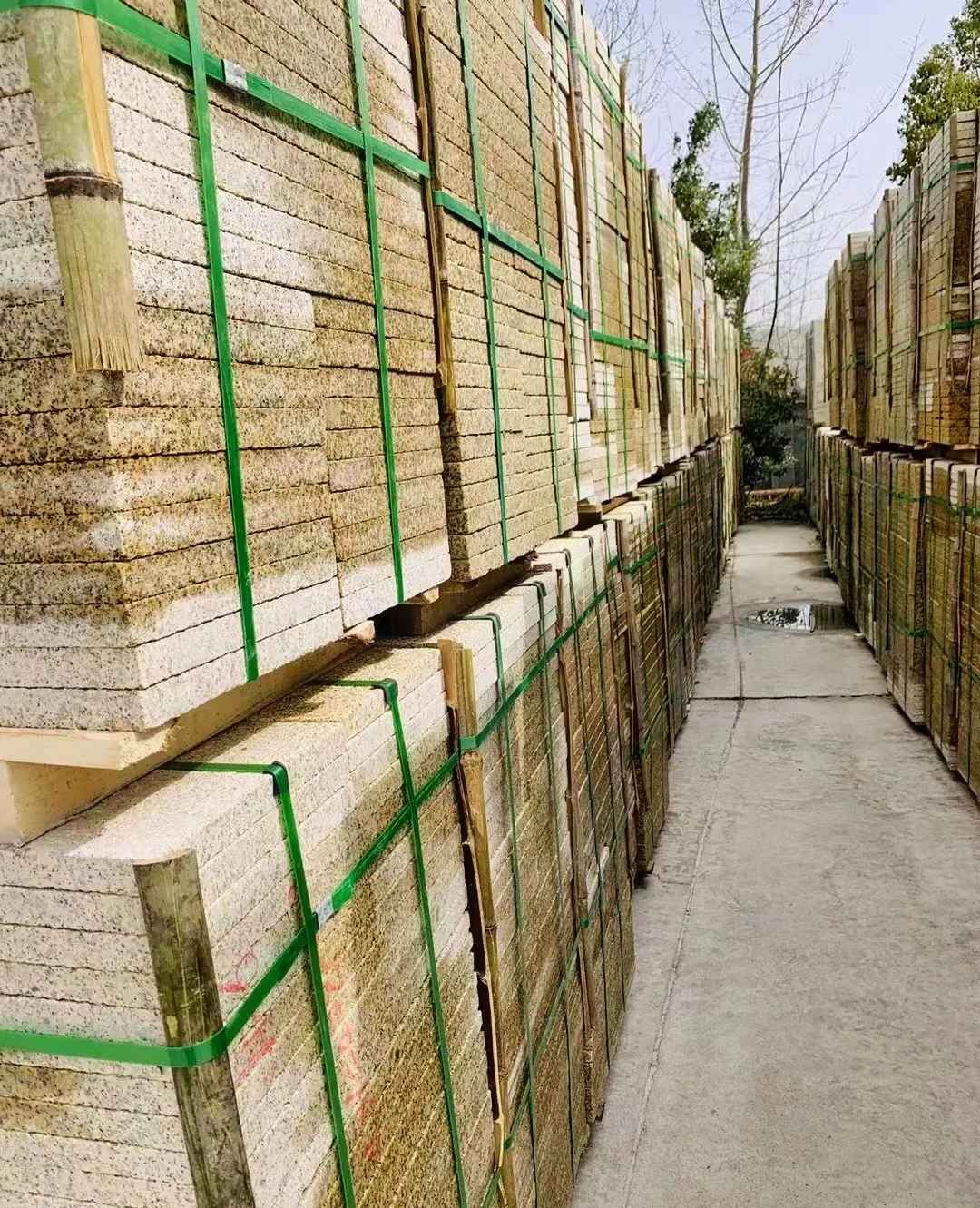 宜春 黄金麻花岗岩荔枝面地铺石