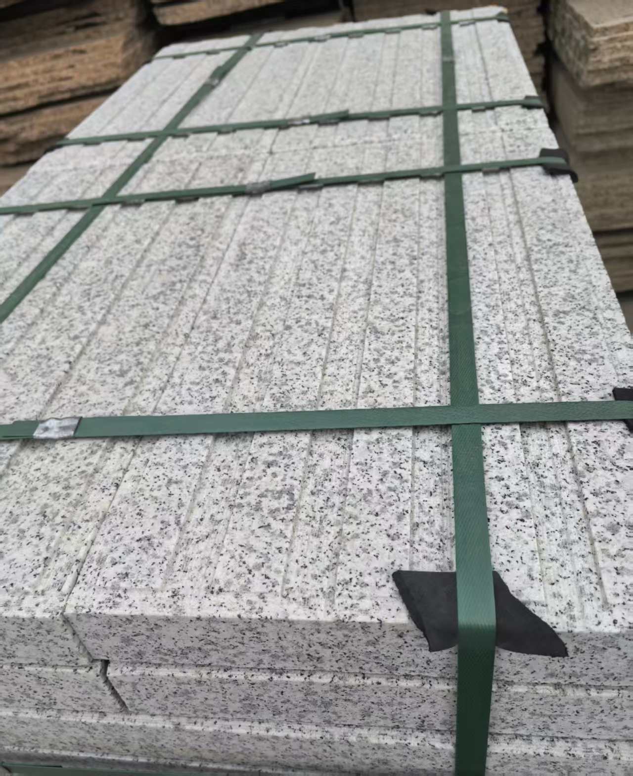 宜春 白麻花岗岩直行盲道石，盲条，地铺石