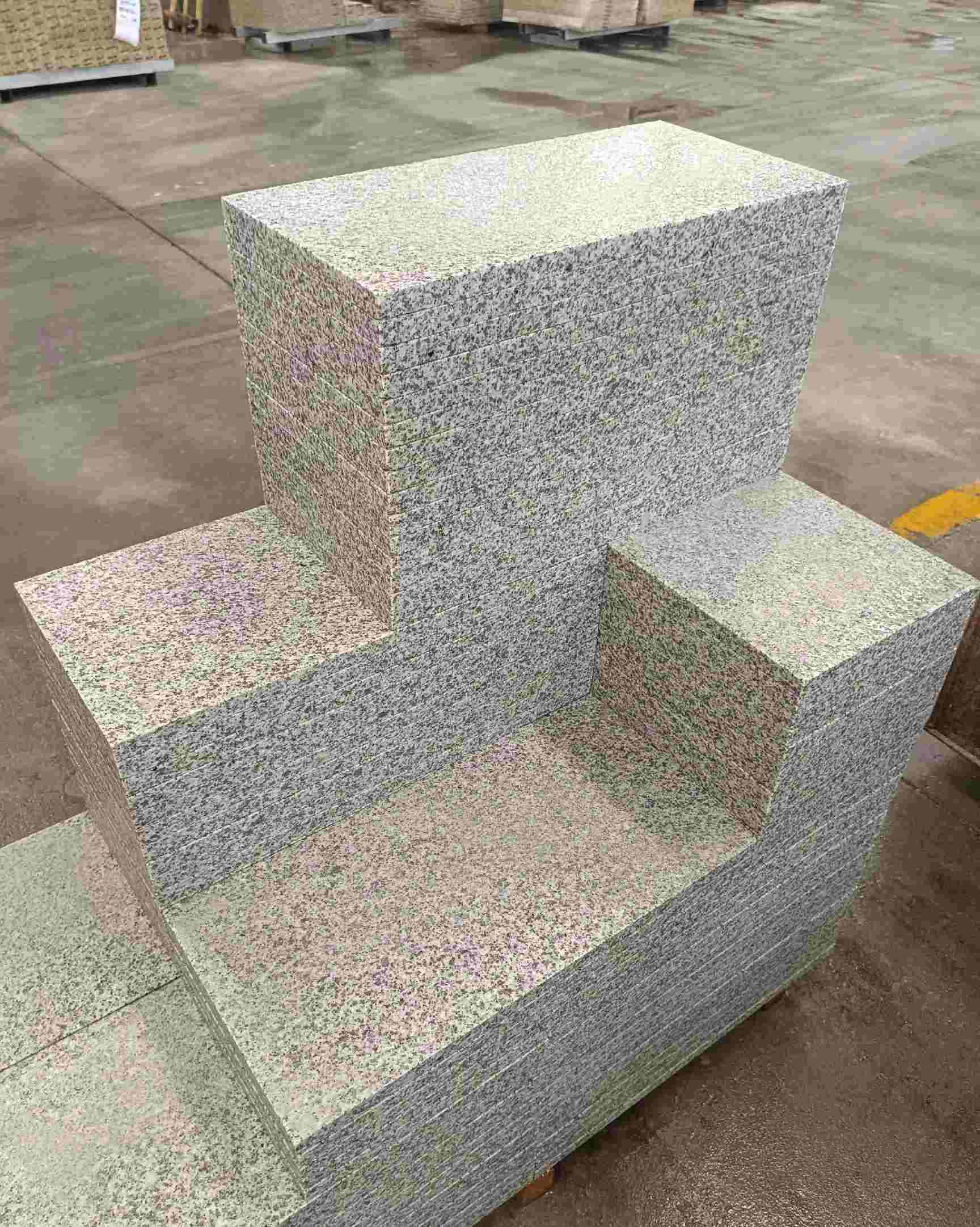 宜春 白麻花岗岩荔枝面地铺石