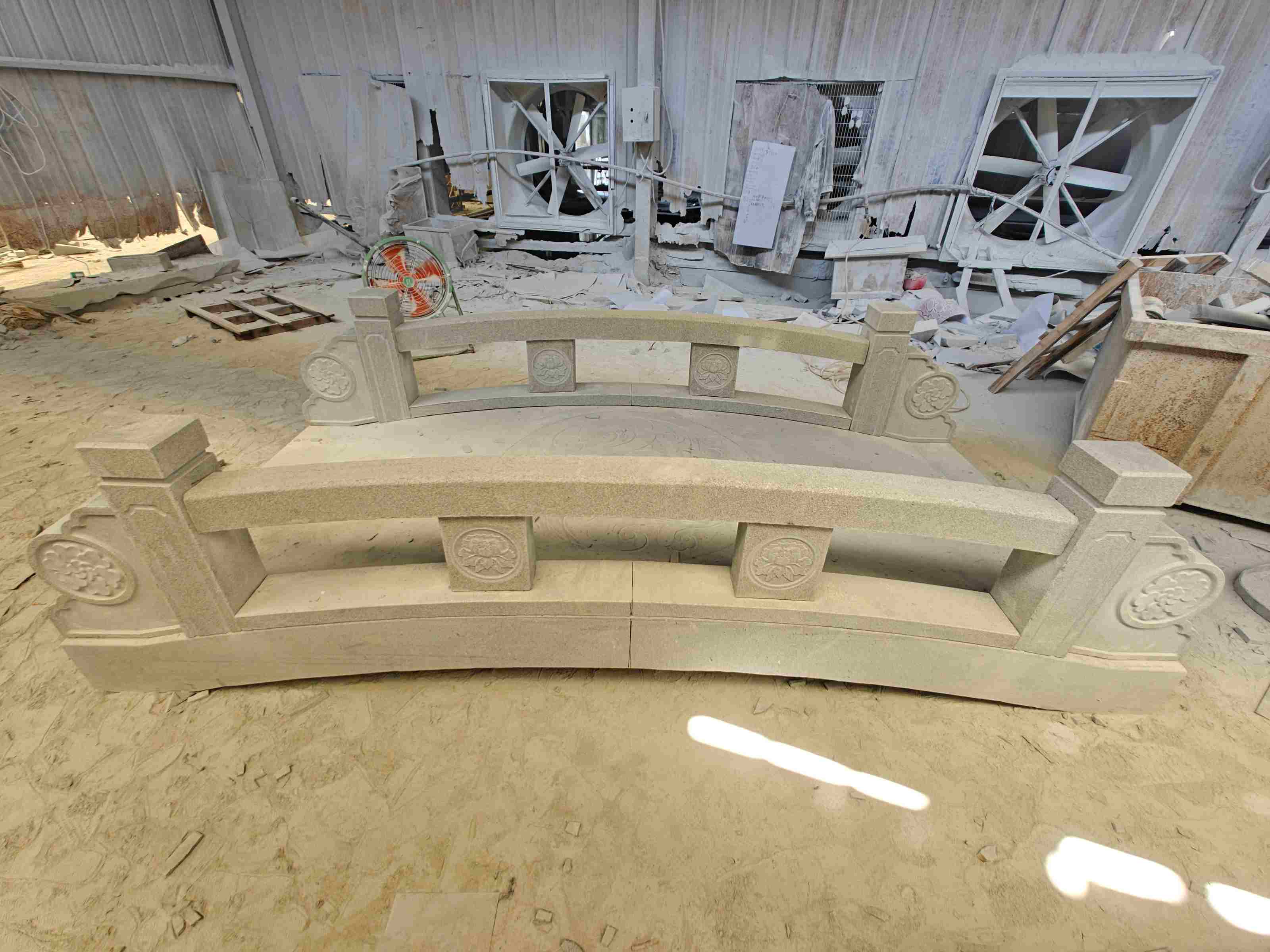 宜春 芝麻灰花岗岩异形加工-拱桥，石桥