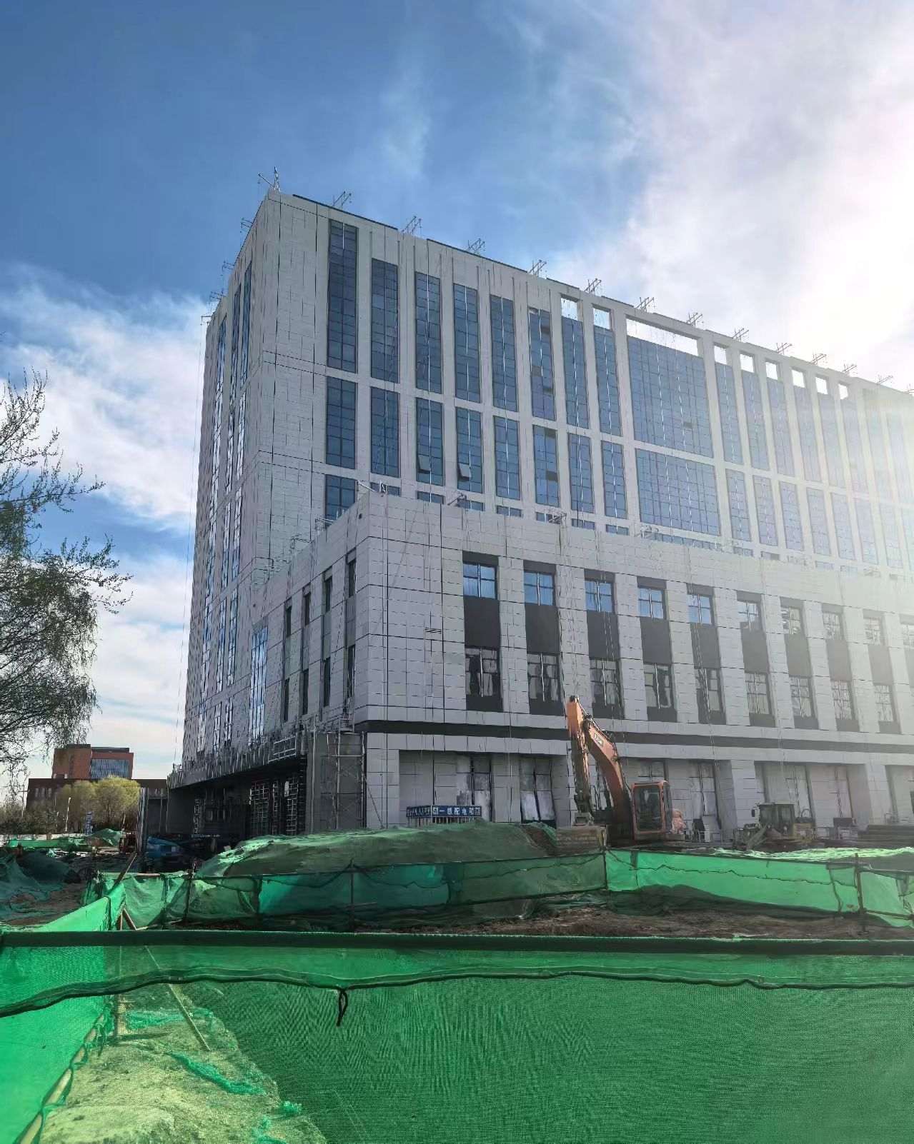 宜春 白麻花岗岩石材外墙干挂