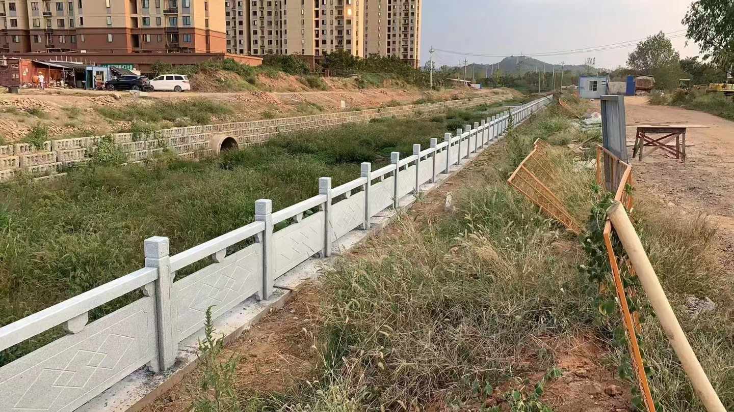 宜春 白麻河道栏杆效果展示图