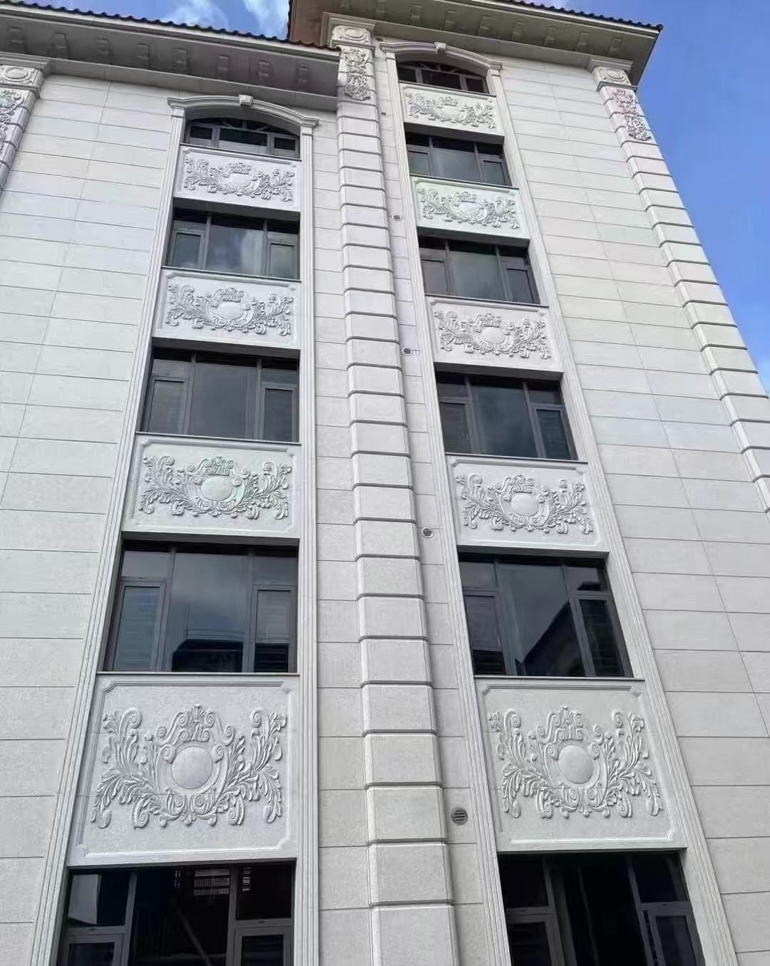 宜春 白麻荔枝面花岗岩别墅外墙干挂