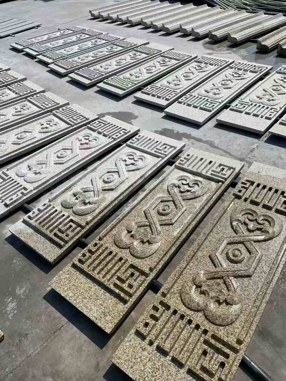 宜春 黄金麻花岗岩外墙雕刻板